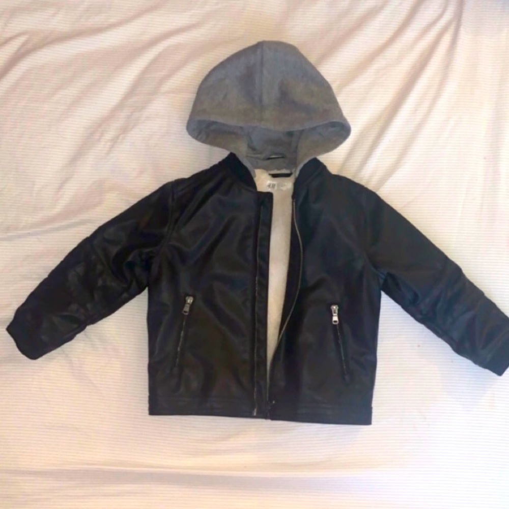 Toddler Leather Jacket